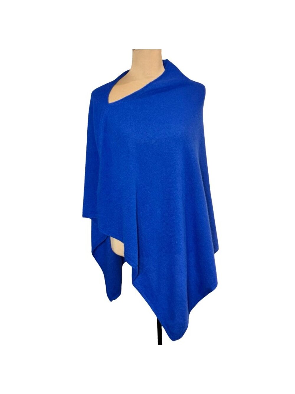 Mario Romano 100% Cashmere Wrap Poncho OS Boho Lagenlook Made In Italy